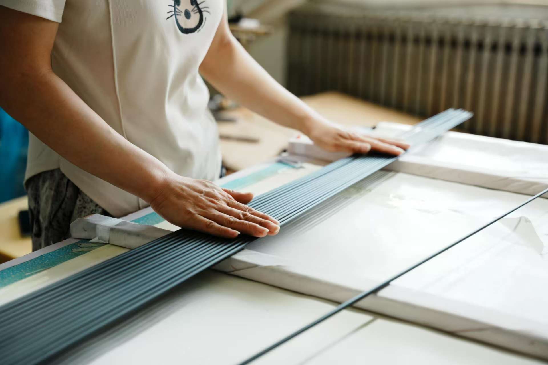 LureGee production process, length check