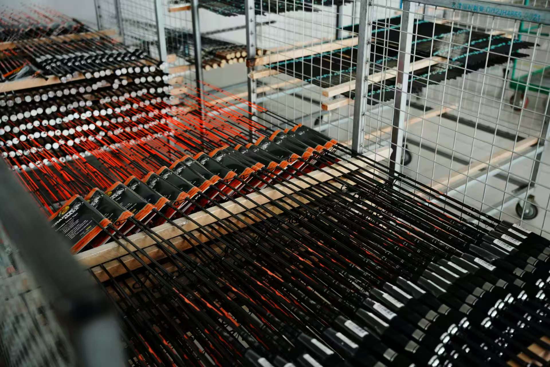LureGee production process, finished stock