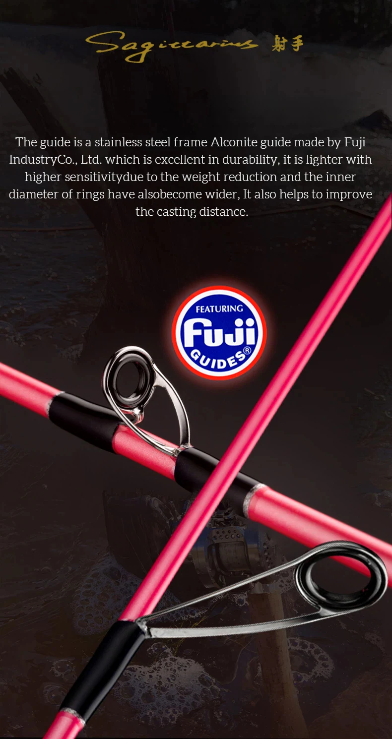 Sagittarius 3-Piece Golden Trout Rod product detail 3