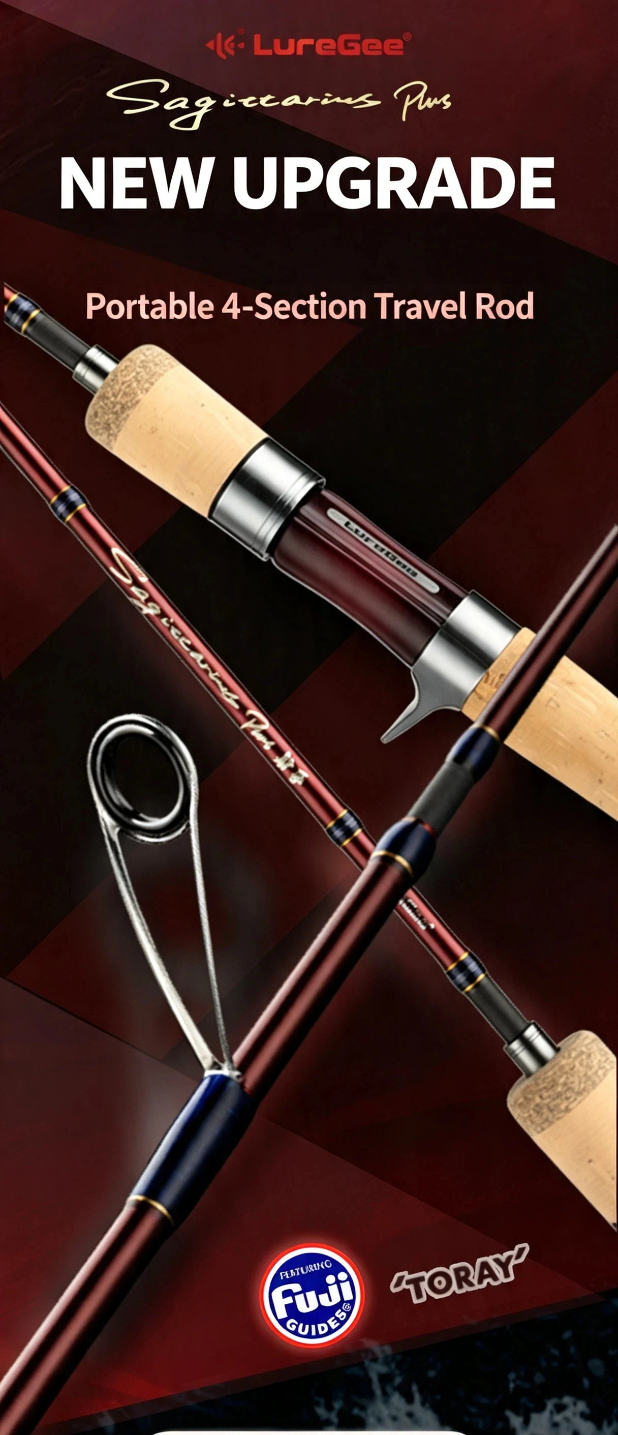 Sagittarius 4-Piece Trout Rod product detail 1