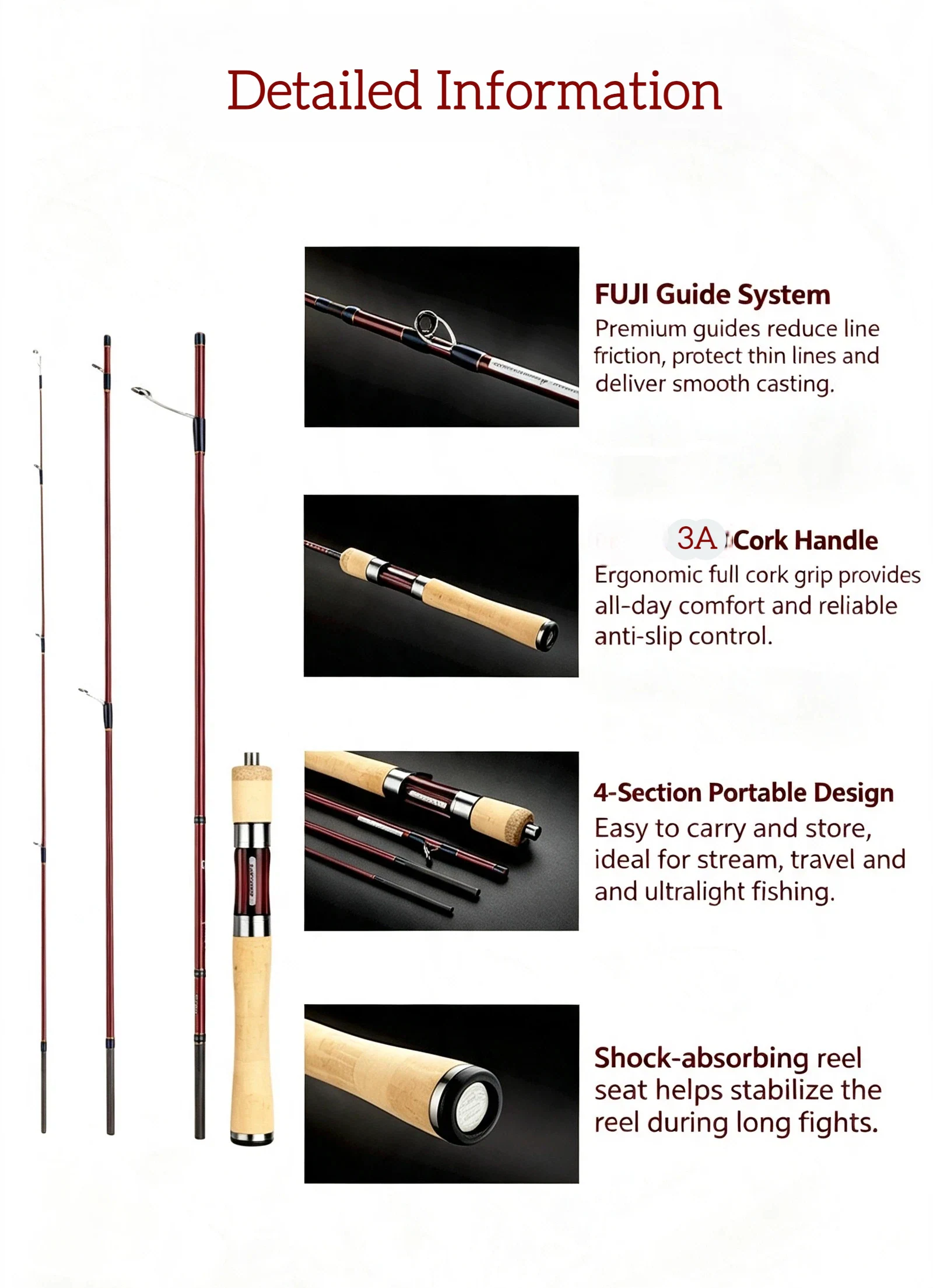 Sagittarius 4-Piece Trout Rod product detail 4