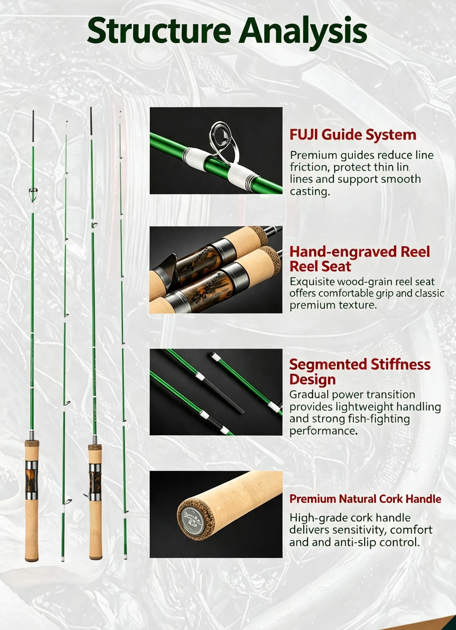 Sagittarius X Ultralight Trout Rod product detail 4