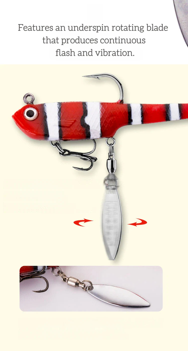 Underspin Soft Swimbait 18g / 21g product detail 3